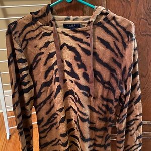 Chaps waffle knit hoodie. Size XL.